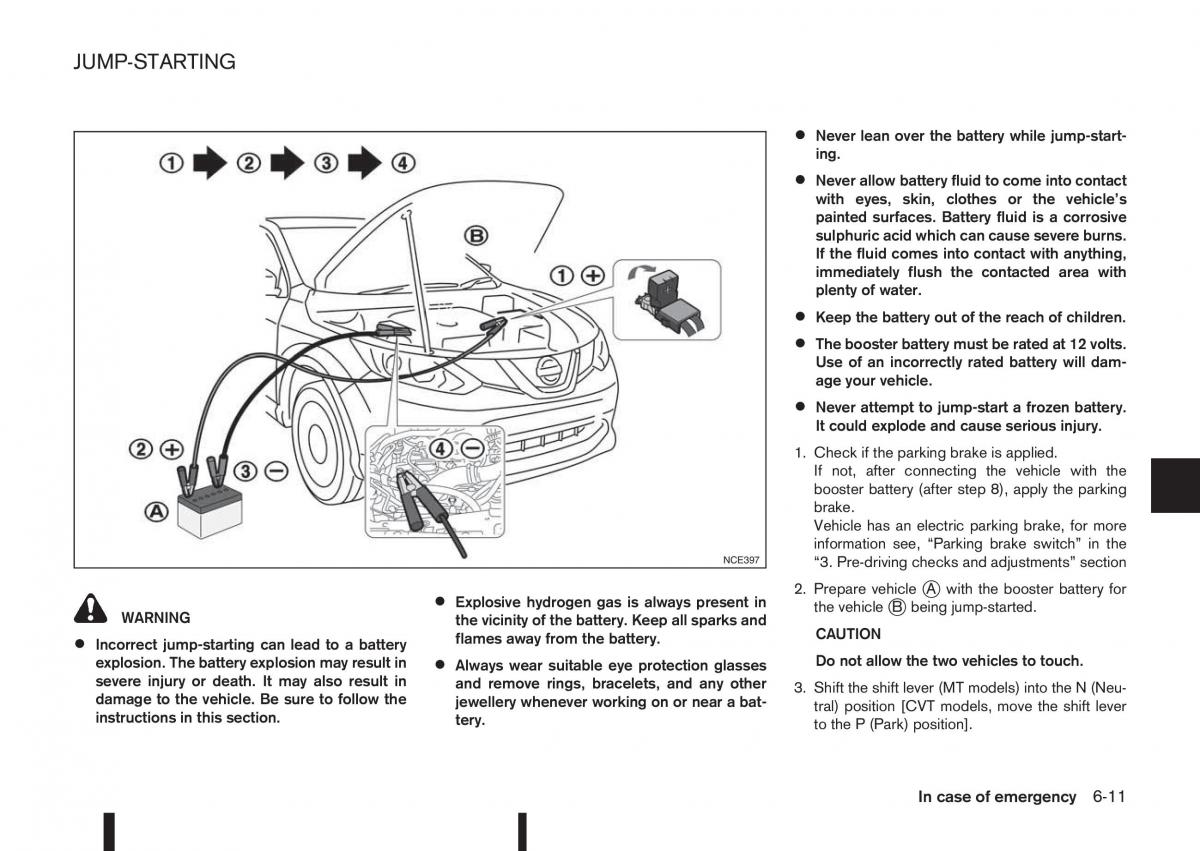 Nissan Qashqai II 2 owners manual / page 255