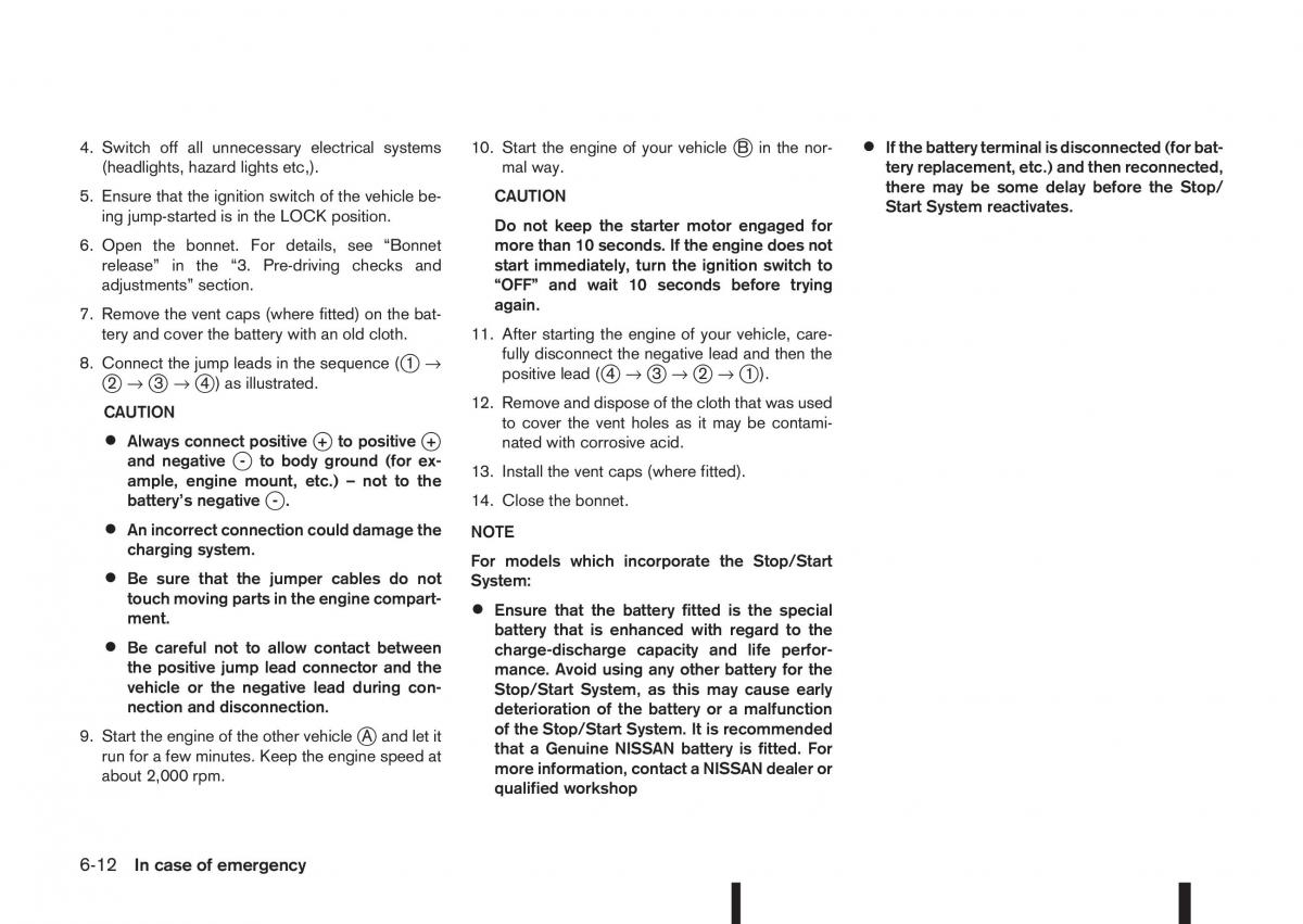 Nissan Qashqai II 2 owners manual / page 256