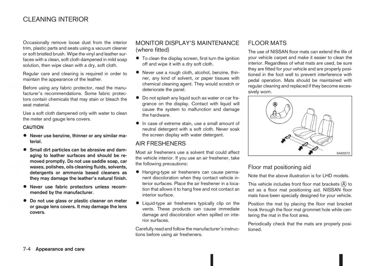 Nissan Qashqai II 2 owners manual / page 264