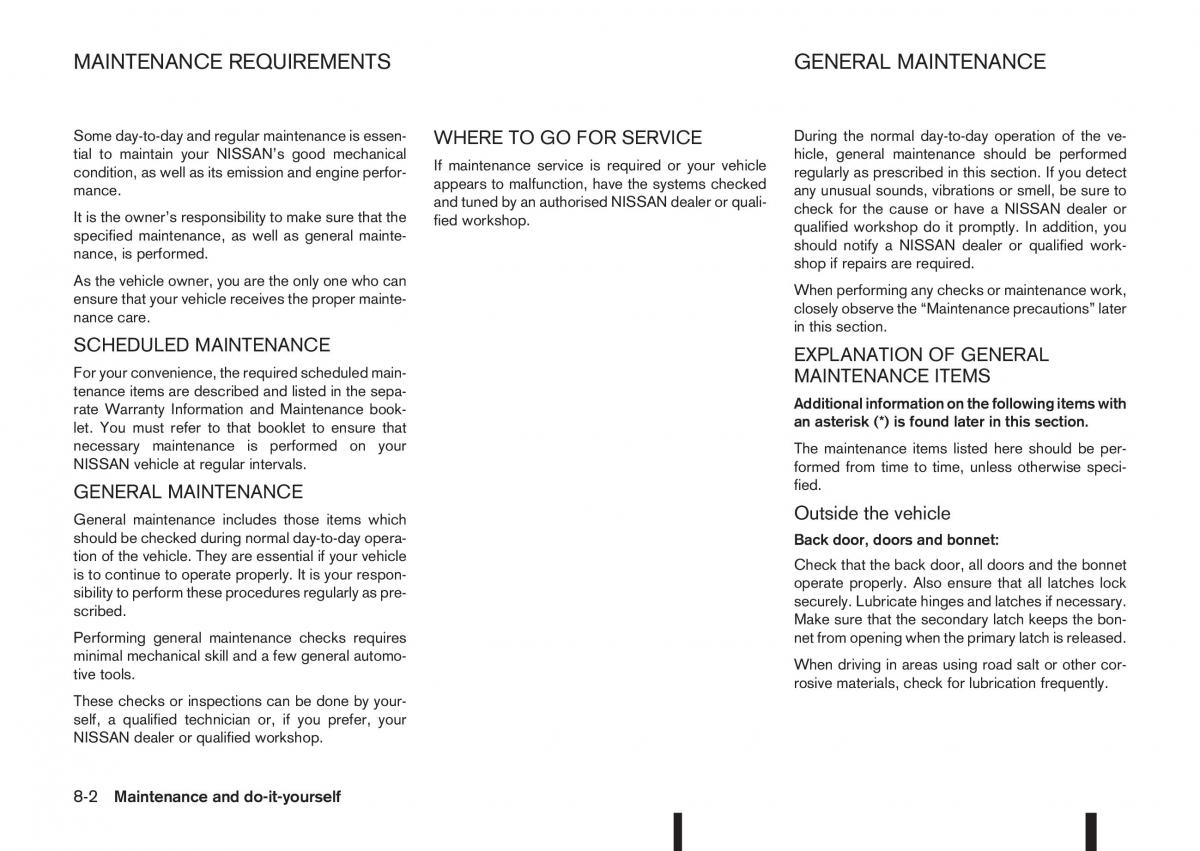 Nissan Qashqai II 2 owners manual / page 270