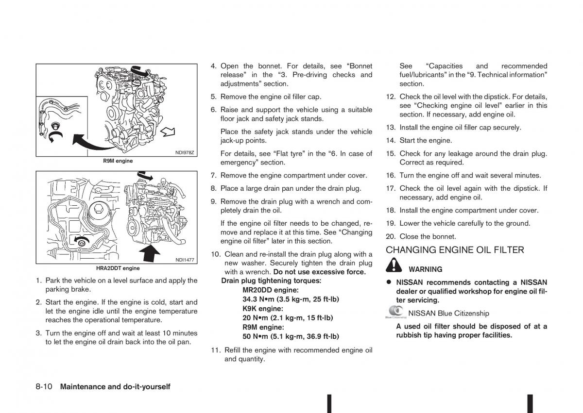 Nissan Qashqai II 2 owners manual / page 278