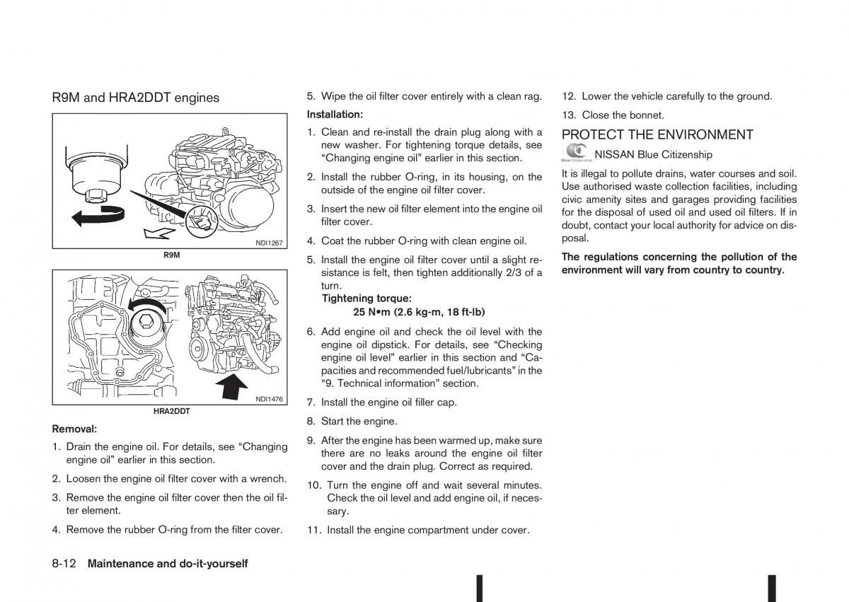 Nissan Qashqai II 2 owners manual / page 280