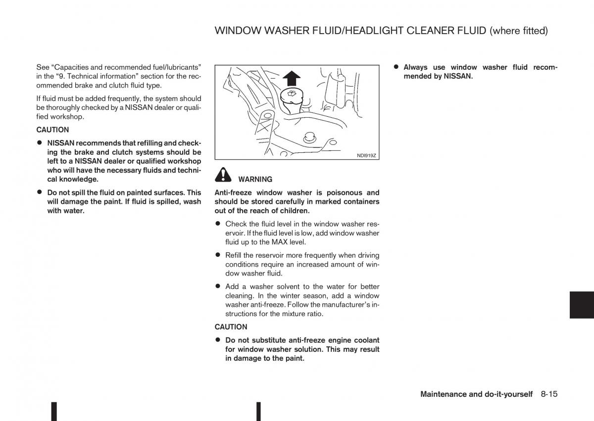 Nissan Qashqai II 2 owners manual / page 283