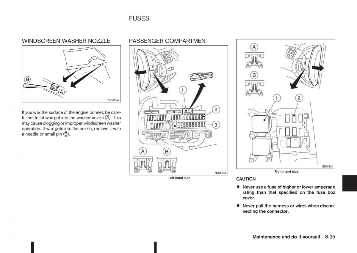 Nissan Qashqai II 2 owners manual / page 293