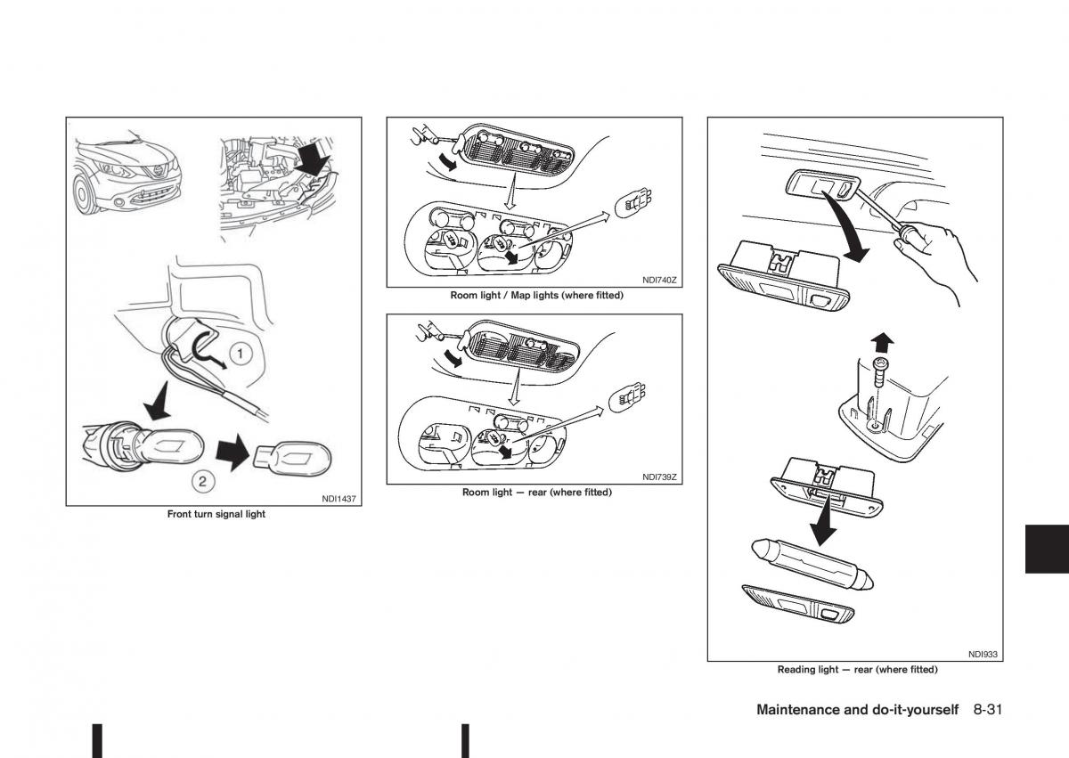 Nissan Qashqai II 2 owners manual / page 299