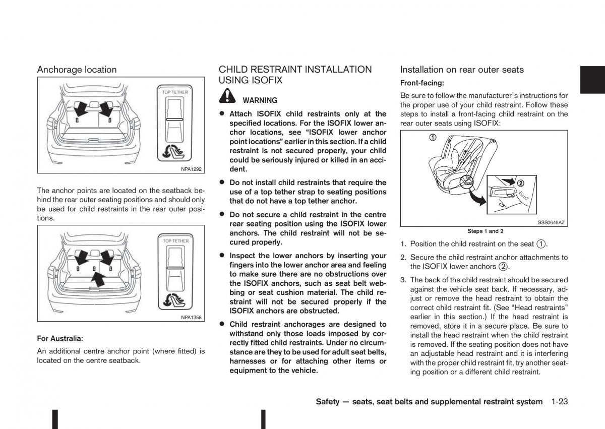 Nissan Qashqai II 2 owners manual / page 43