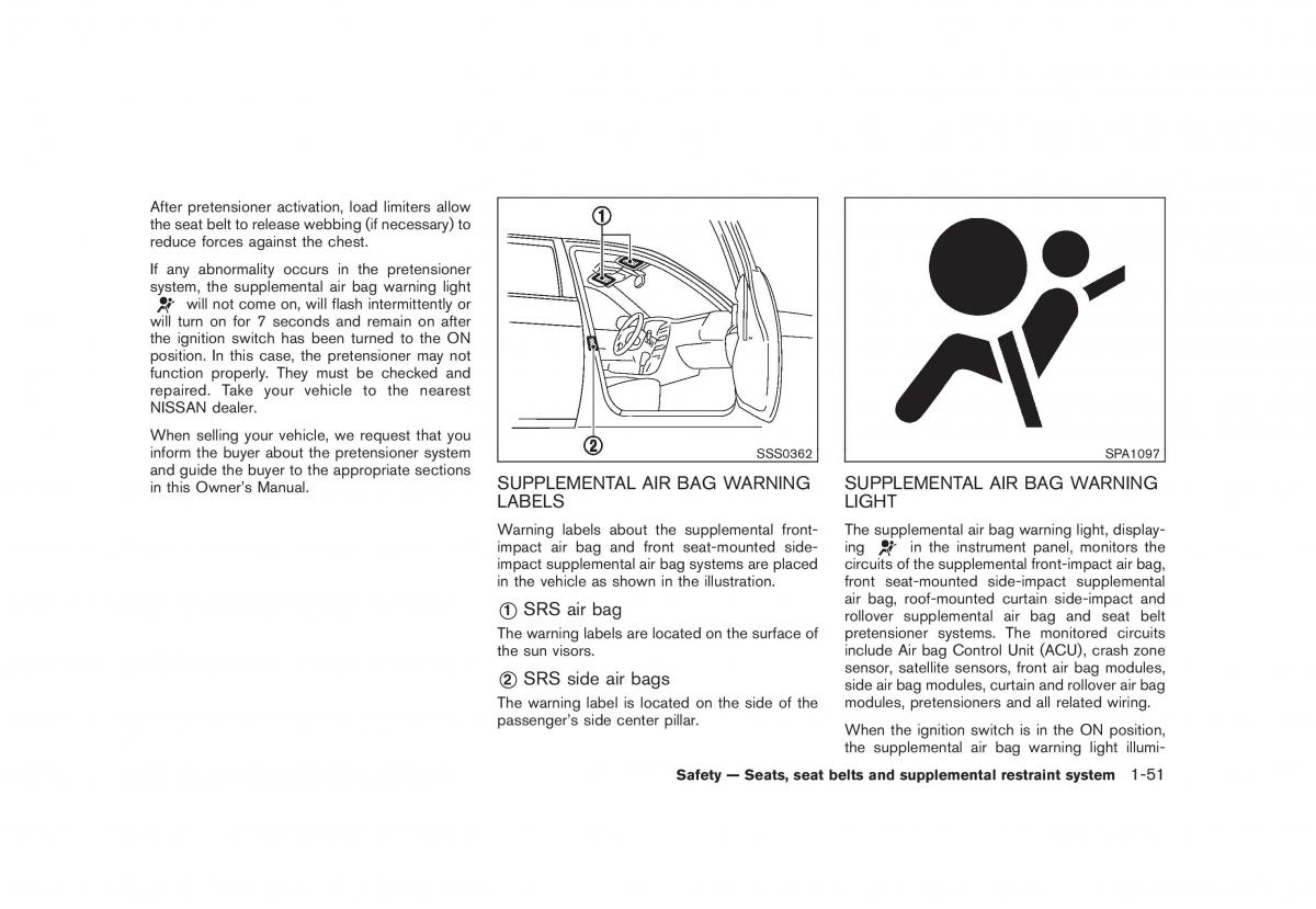 Nissan Rogue I 1 owners manual / page 64