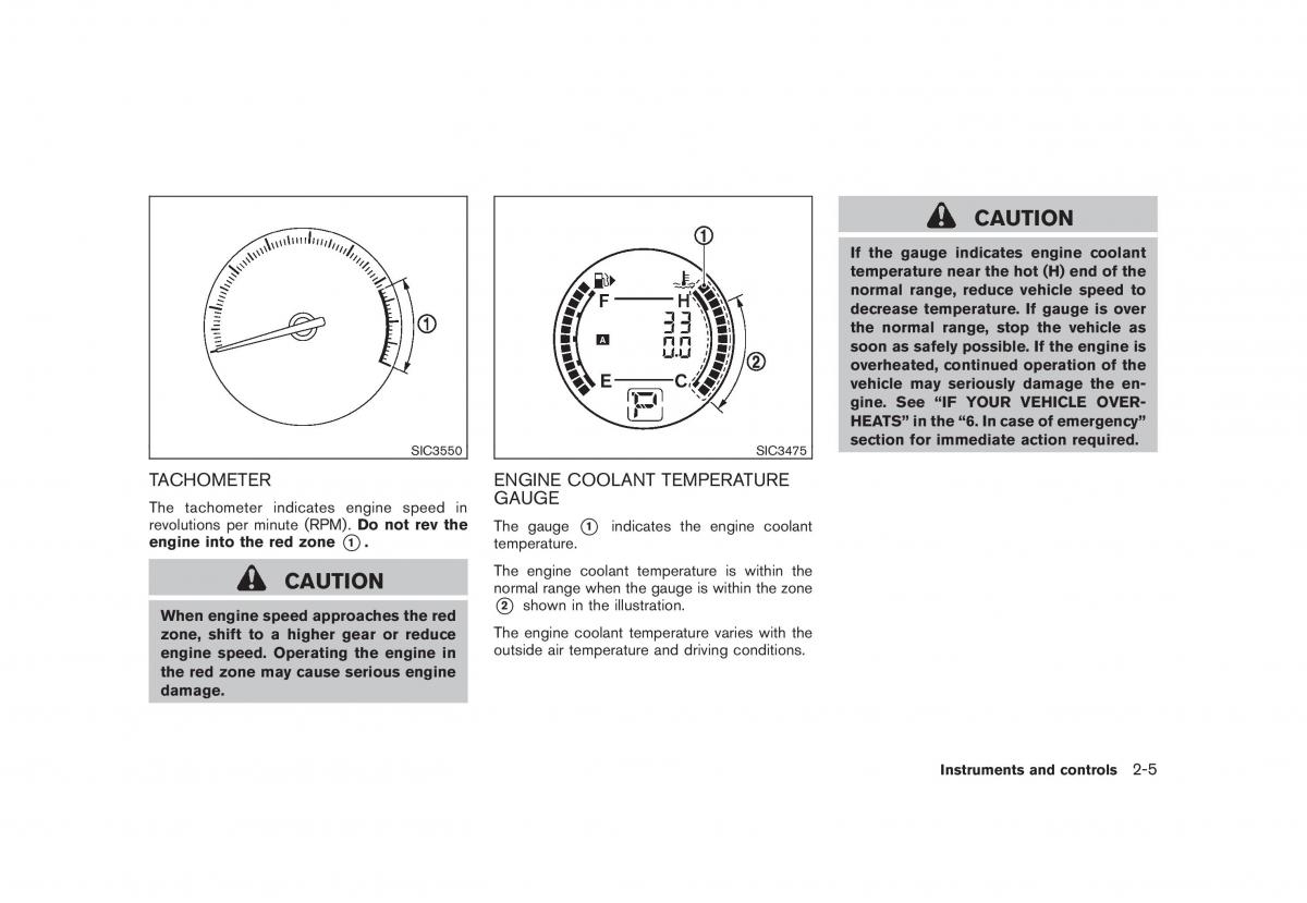 Nissan Rogue I 1 owners manual / page 71