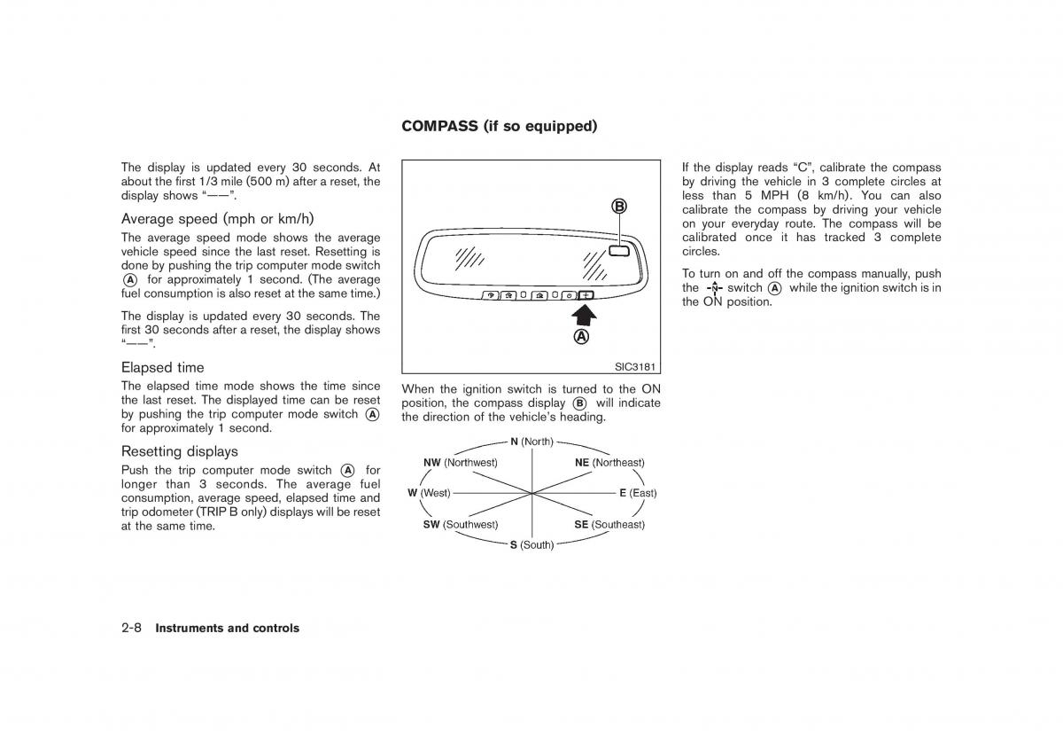 Nissan Rogue I 1 owners manual / page 74