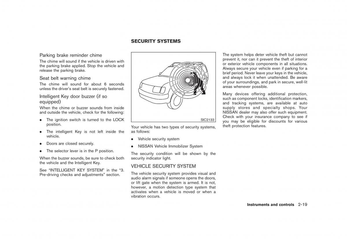 Nissan Rogue I 1 owners manual / page 85