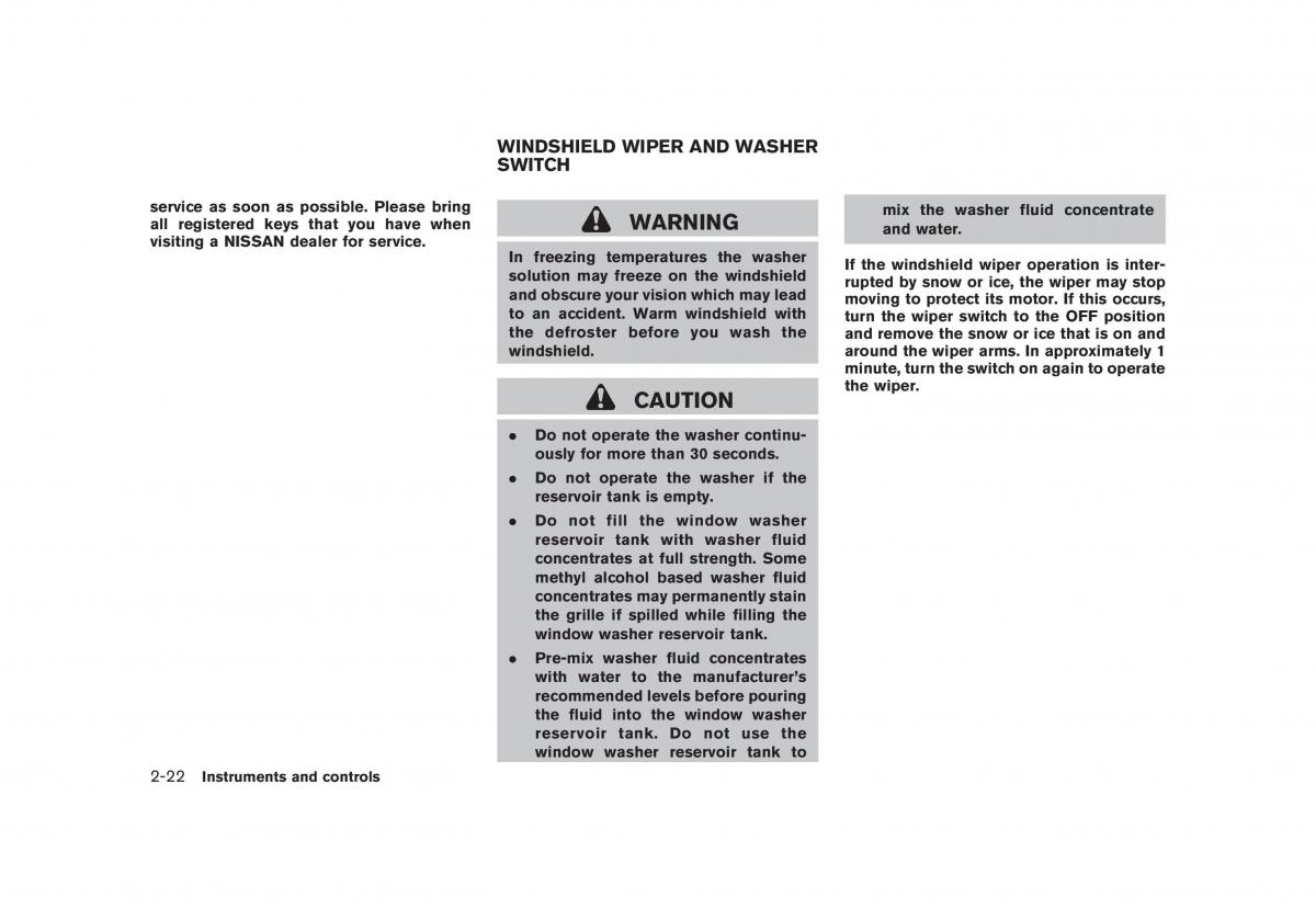 Nissan Rogue I 1 owners manual / page 88