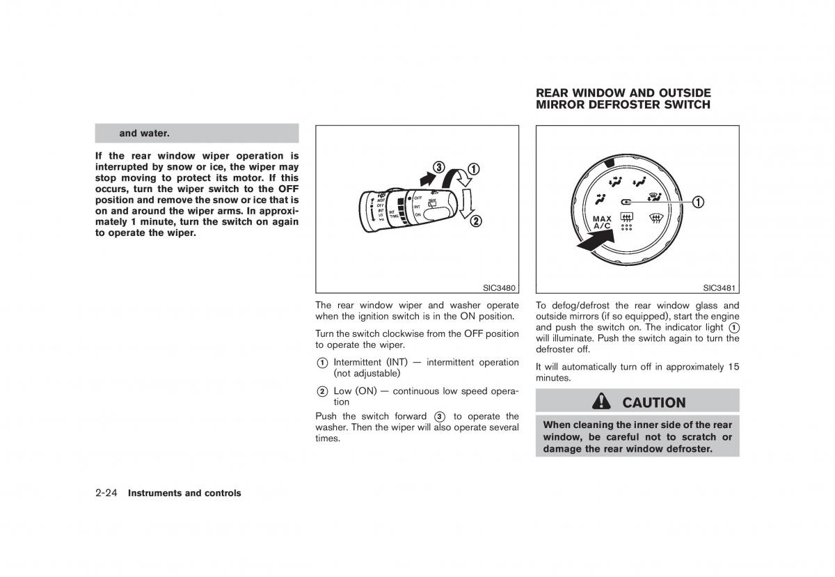 Nissan Rogue I 1 owners manual / page 90