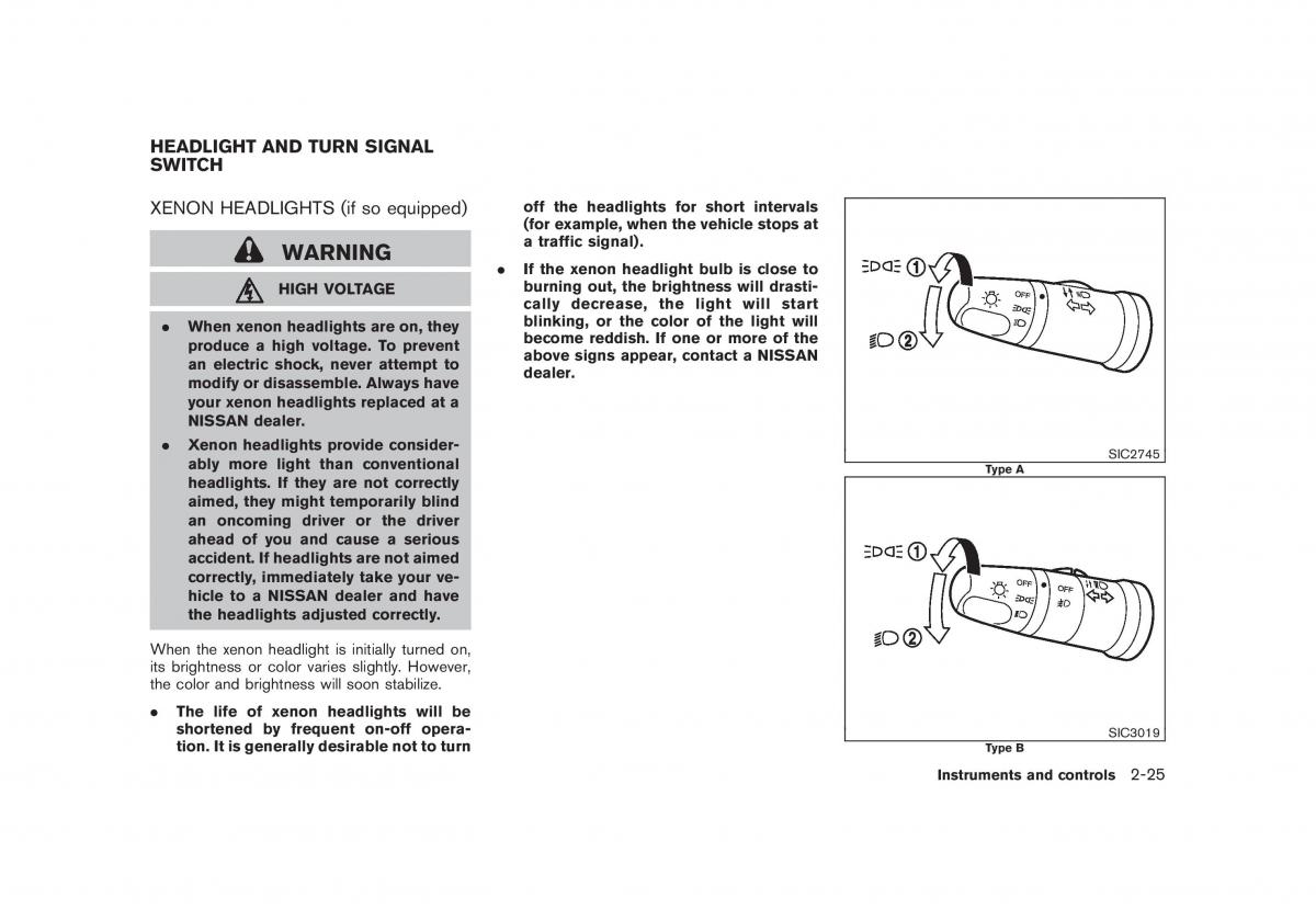 Nissan Rogue I 1 owners manual / page 91