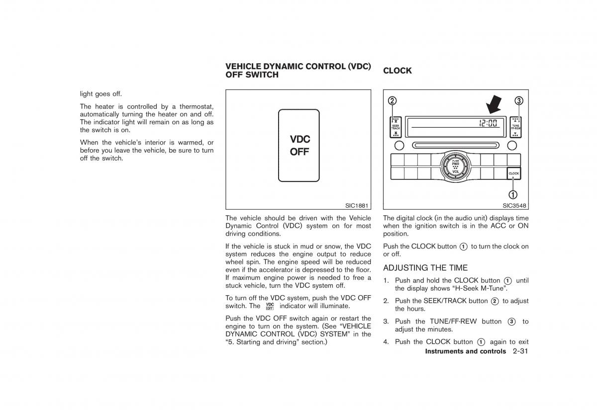 Nissan Rogue I 1 owners manual / page 97