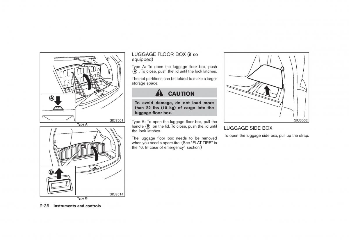 Nissan Rogue I 1 owners manual / page 102