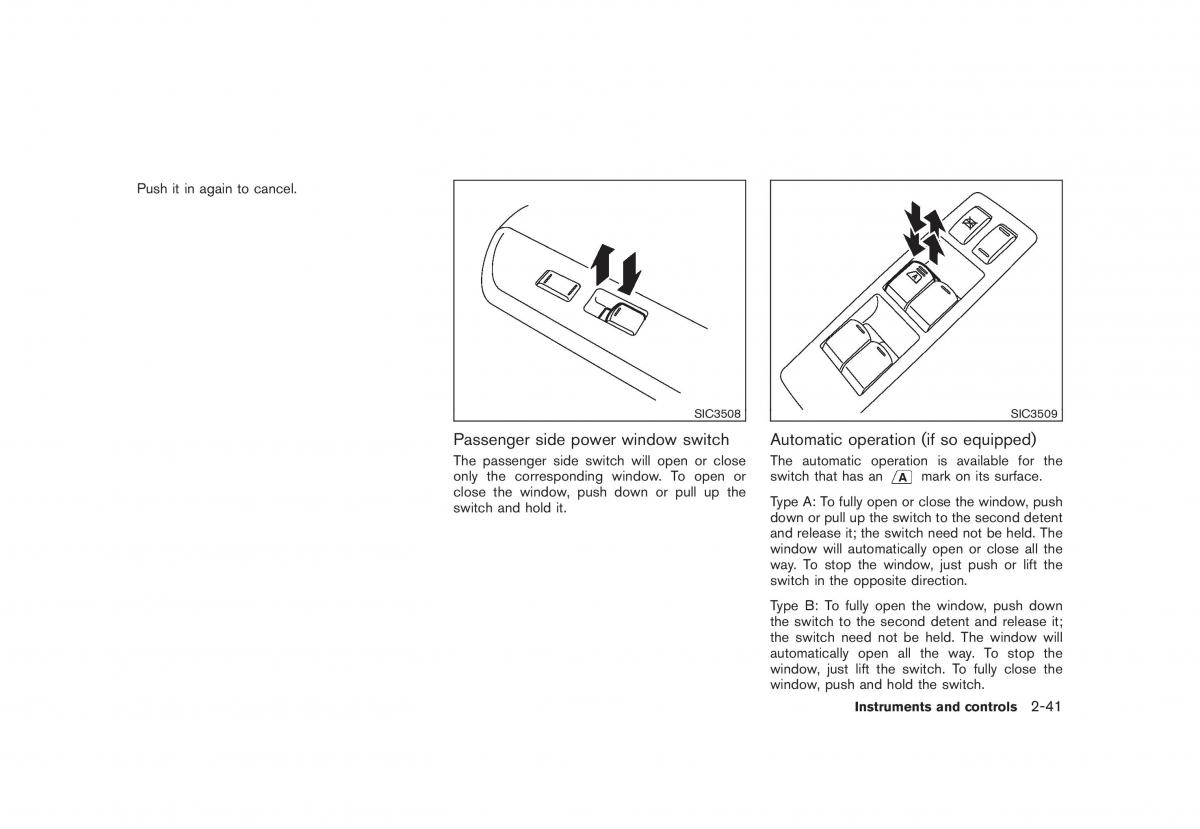 Nissan Rogue I 1 owners manual / page 107