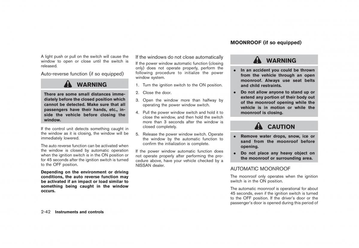 Nissan Rogue I 1 owners manual / page 108