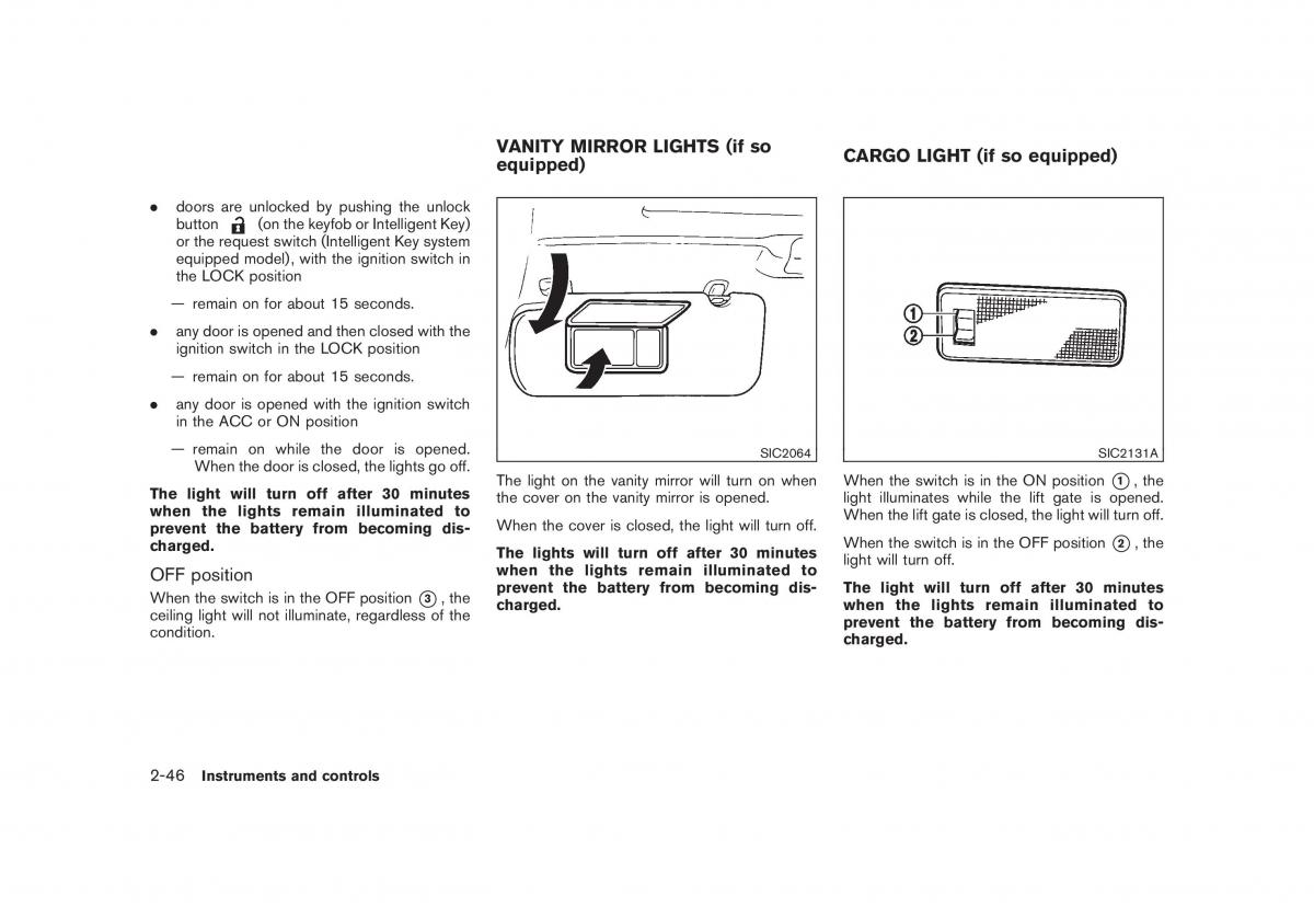 Nissan Rogue I 1 owners manual / page 112