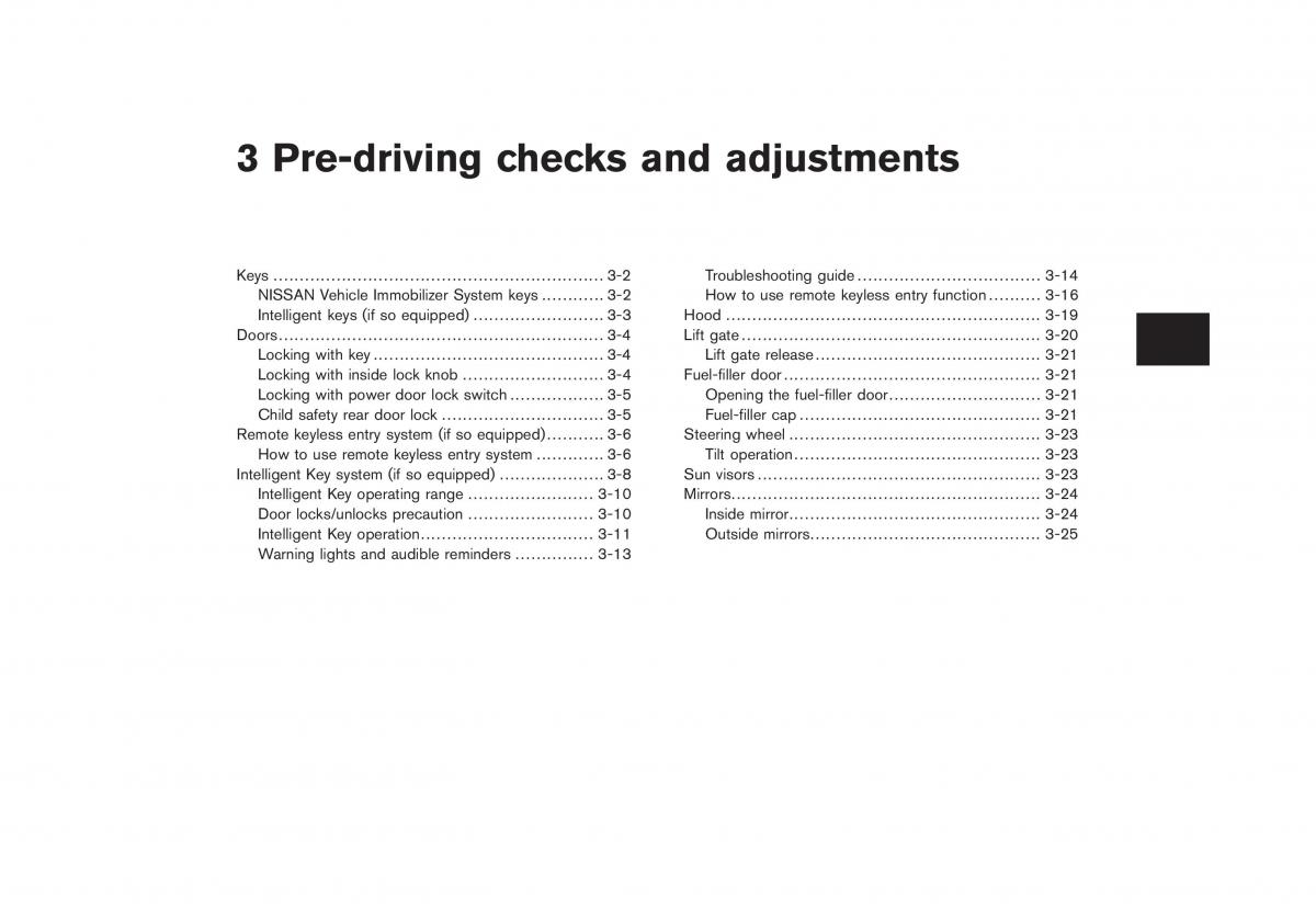 Nissan Rogue I 1 owners manual / page 117