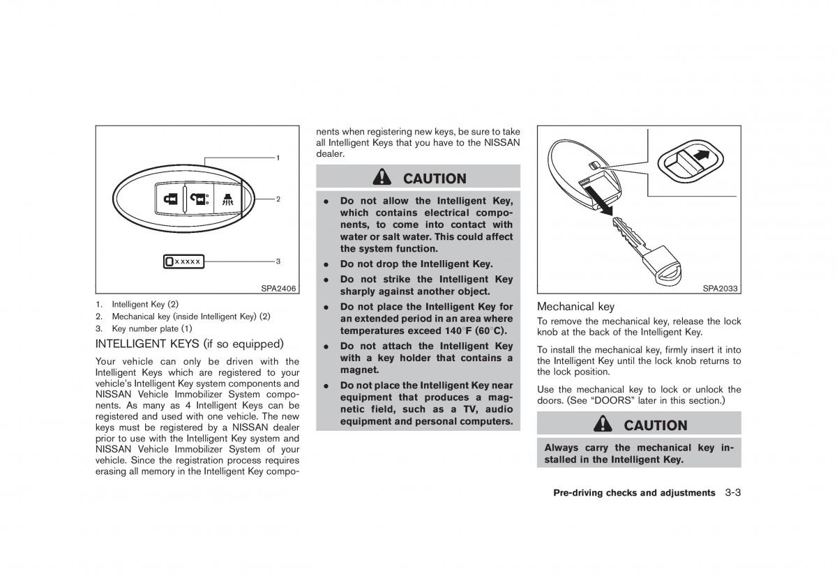 Nissan Rogue I 1 owners manual / page 119