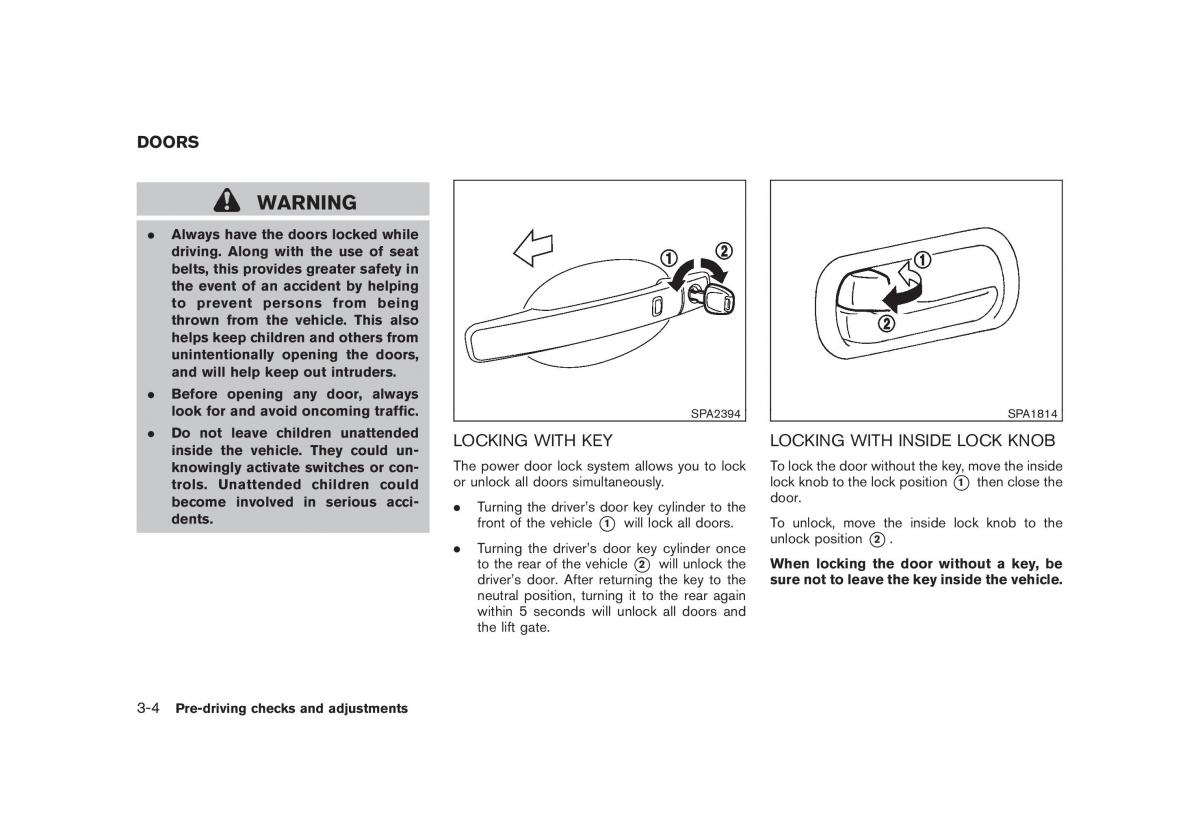 Nissan Rogue I 1 owners manual / page 120