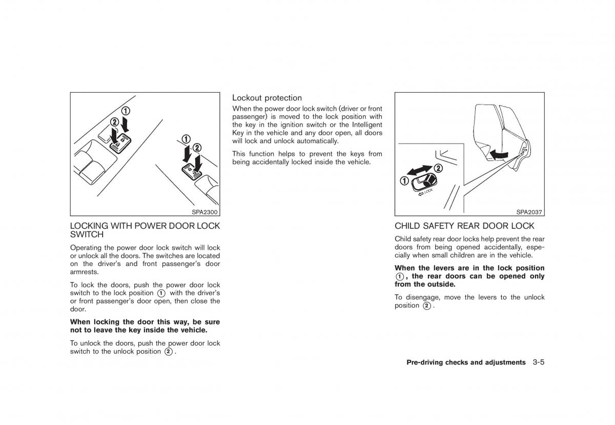 Nissan Rogue I 1 owners manual / page 121