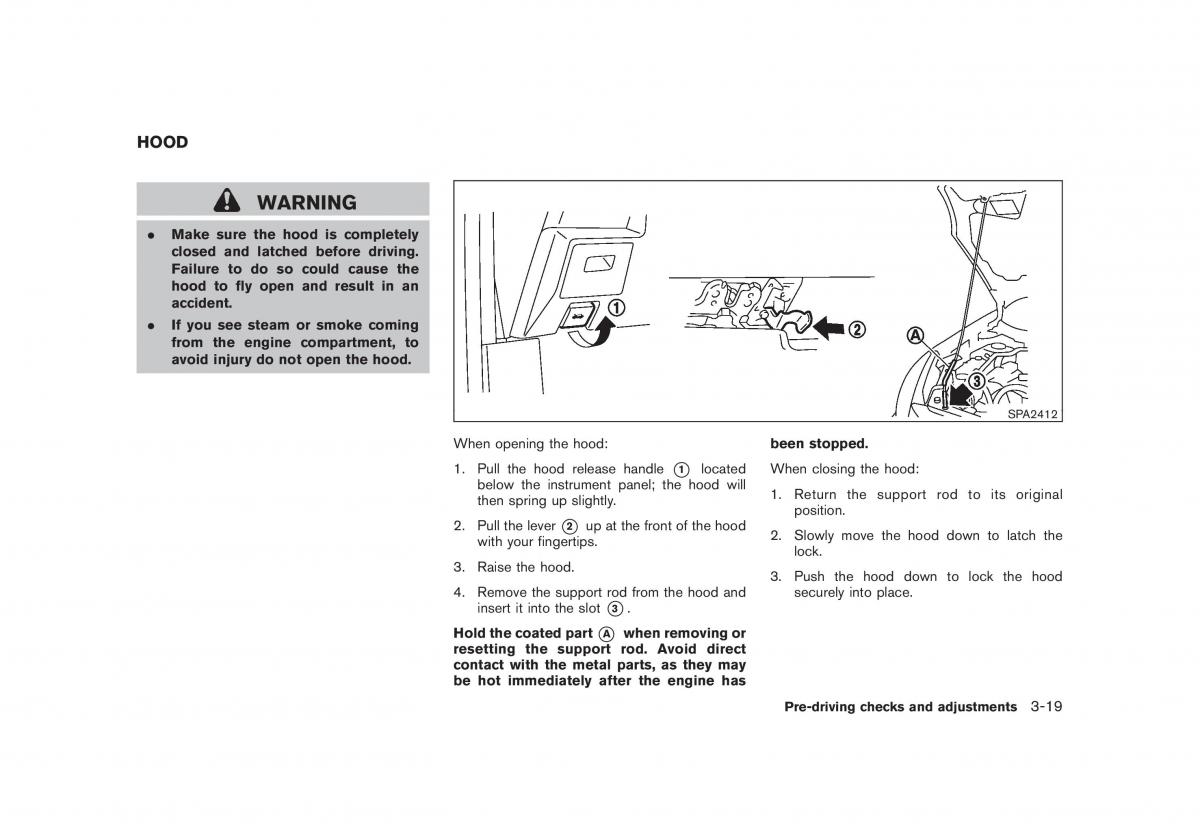 Nissan Rogue I 1 owners manual / page 135