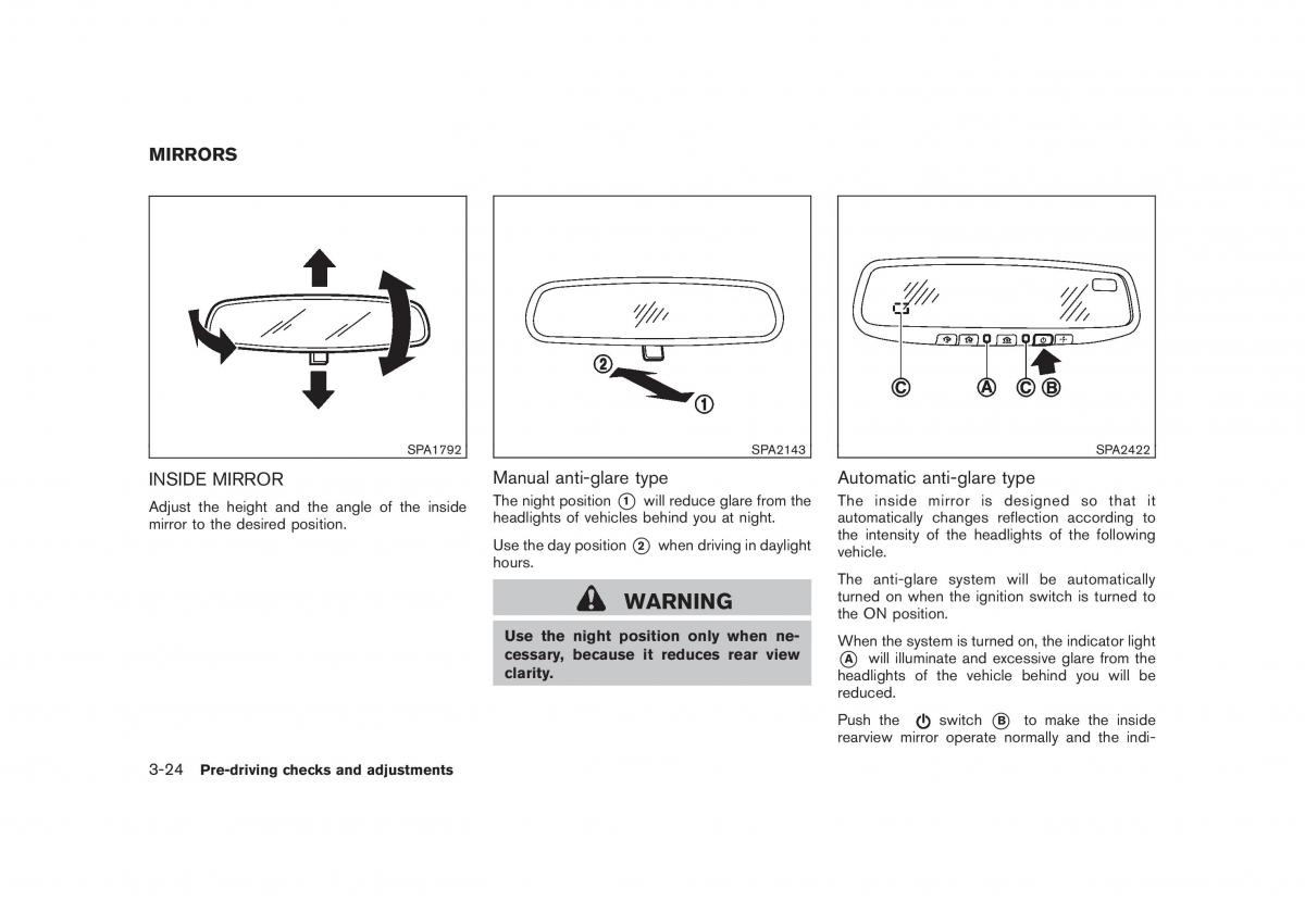 Nissan Rogue I 1 owners manual / page 140