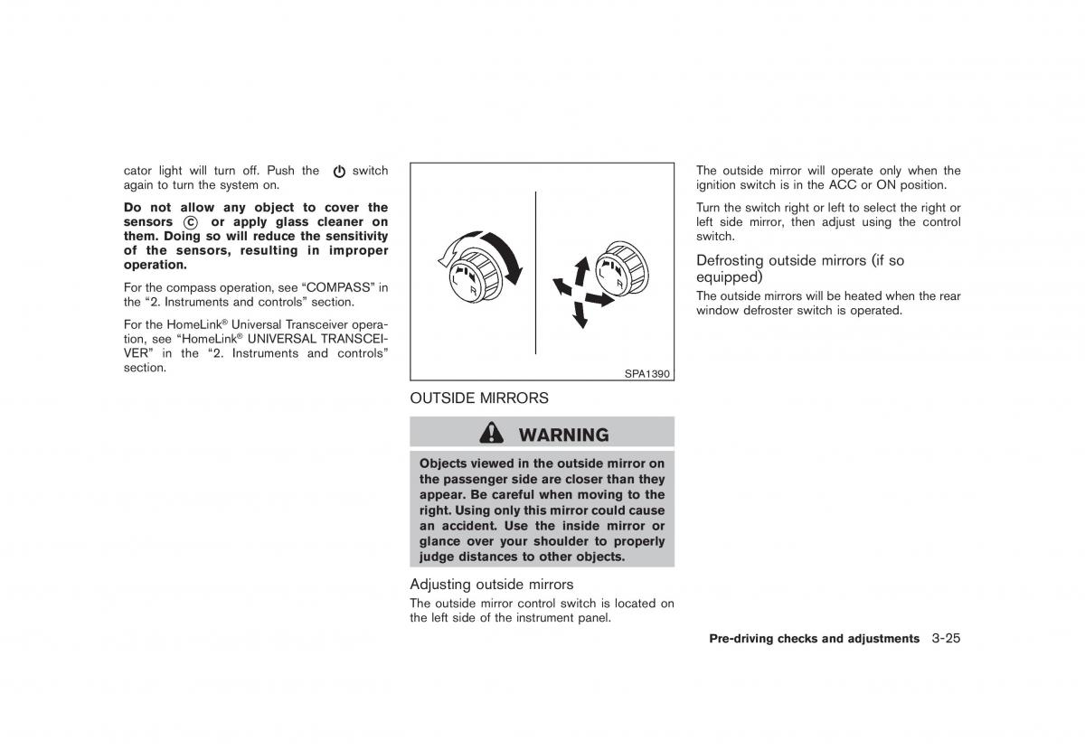 Nissan Rogue I 1 owners manual / page 141