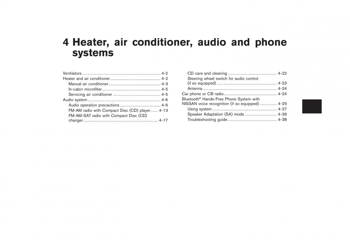 Nissan Rogue I 1 owners manual / page 143