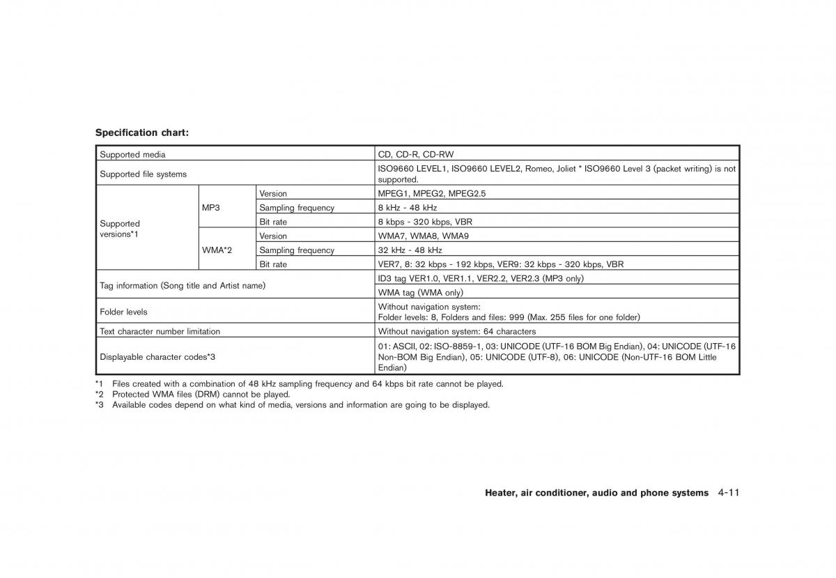 Nissan Rogue I 1 owners manual / page 153