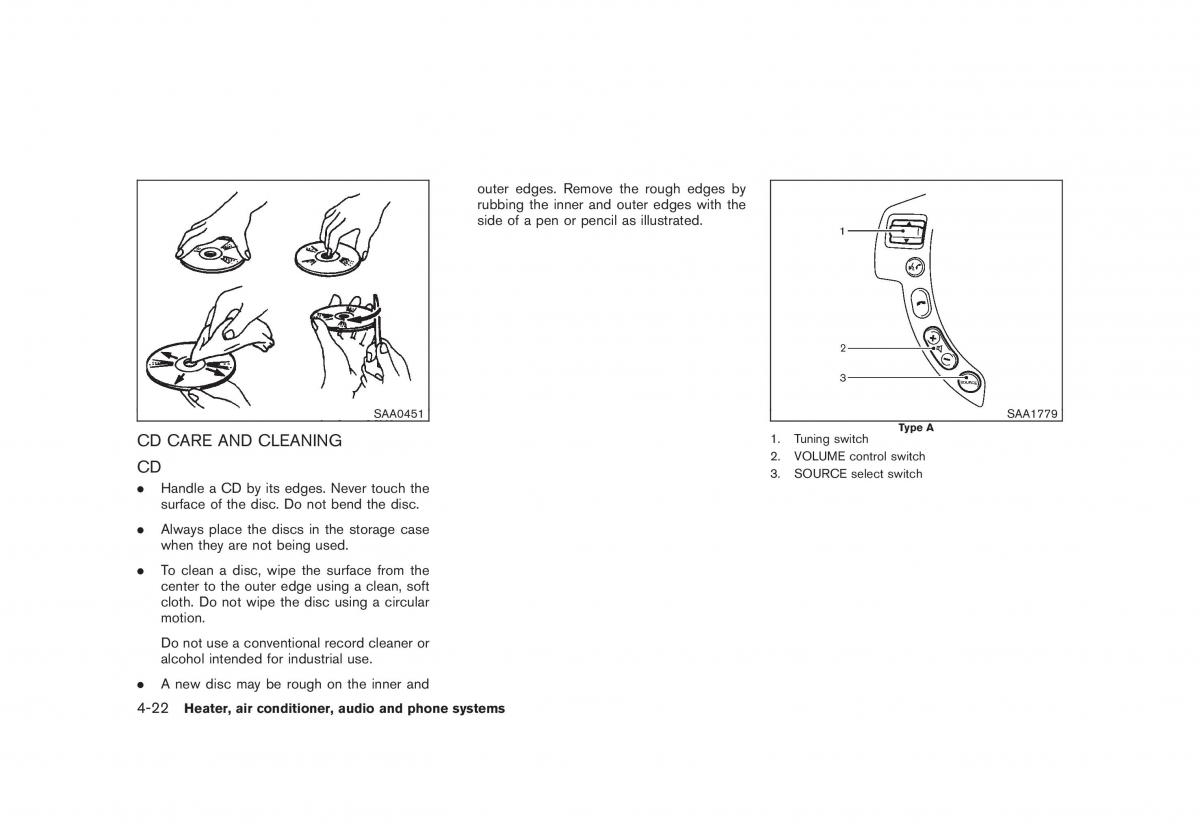 Nissan Rogue I 1 owners manual / page 164