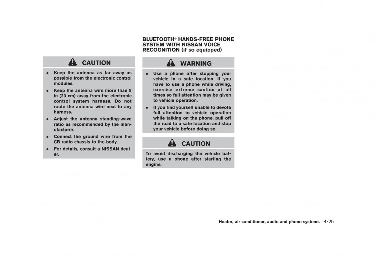 Nissan Rogue I 1 owners manual / page 167