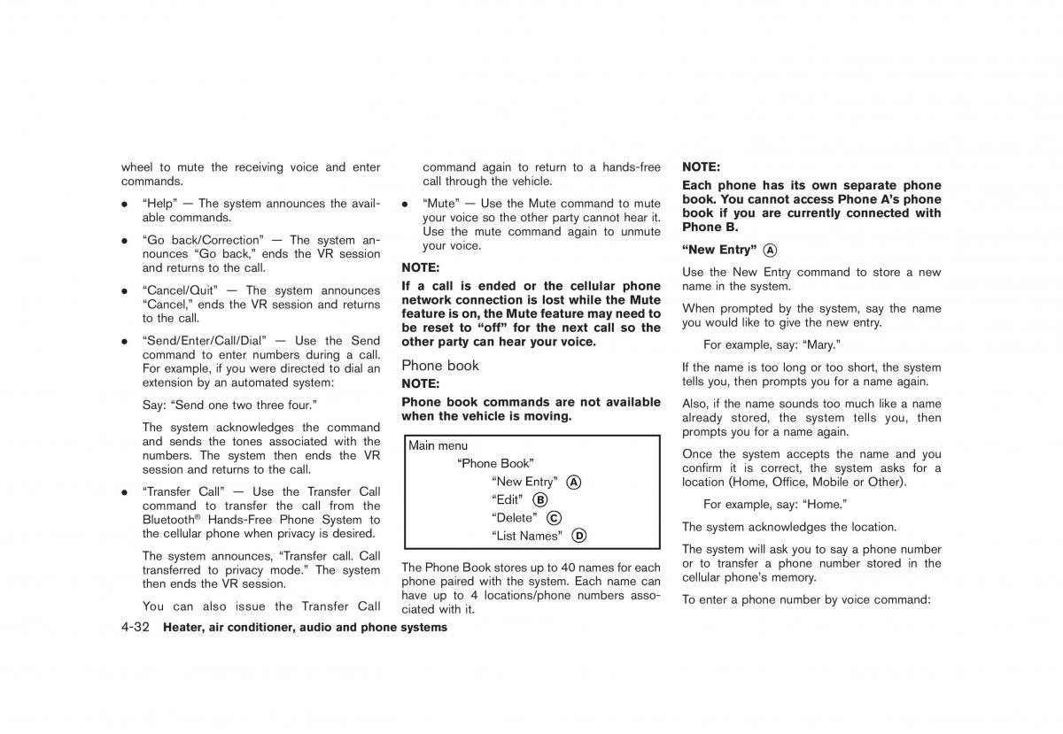 Nissan Rogue I 1 owners manual / page 174