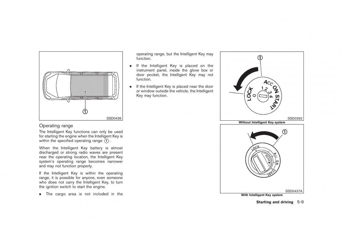 Nissan Rogue I 1 owners manual / page 189