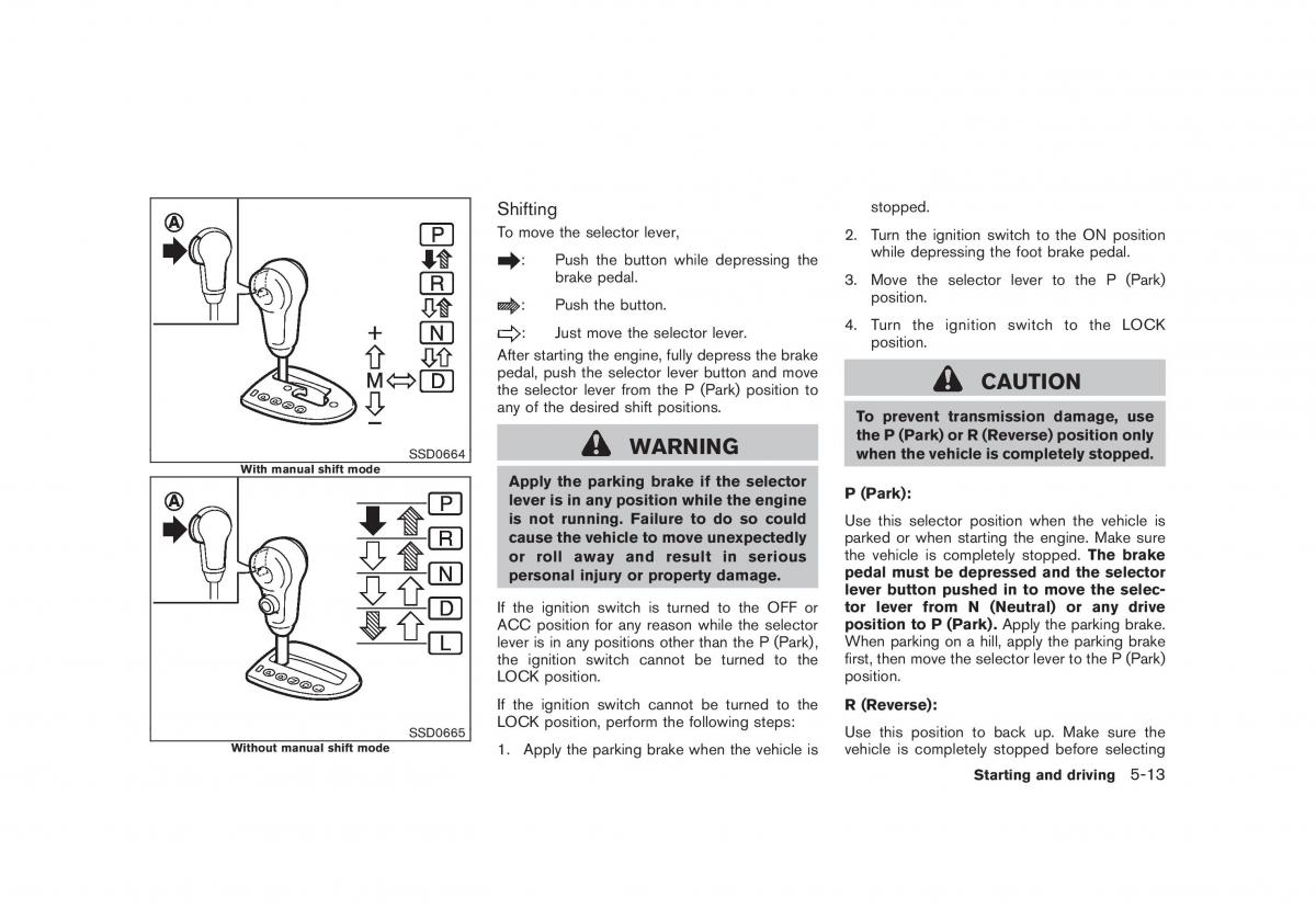 Nissan Rogue I 1 owners manual / page 193