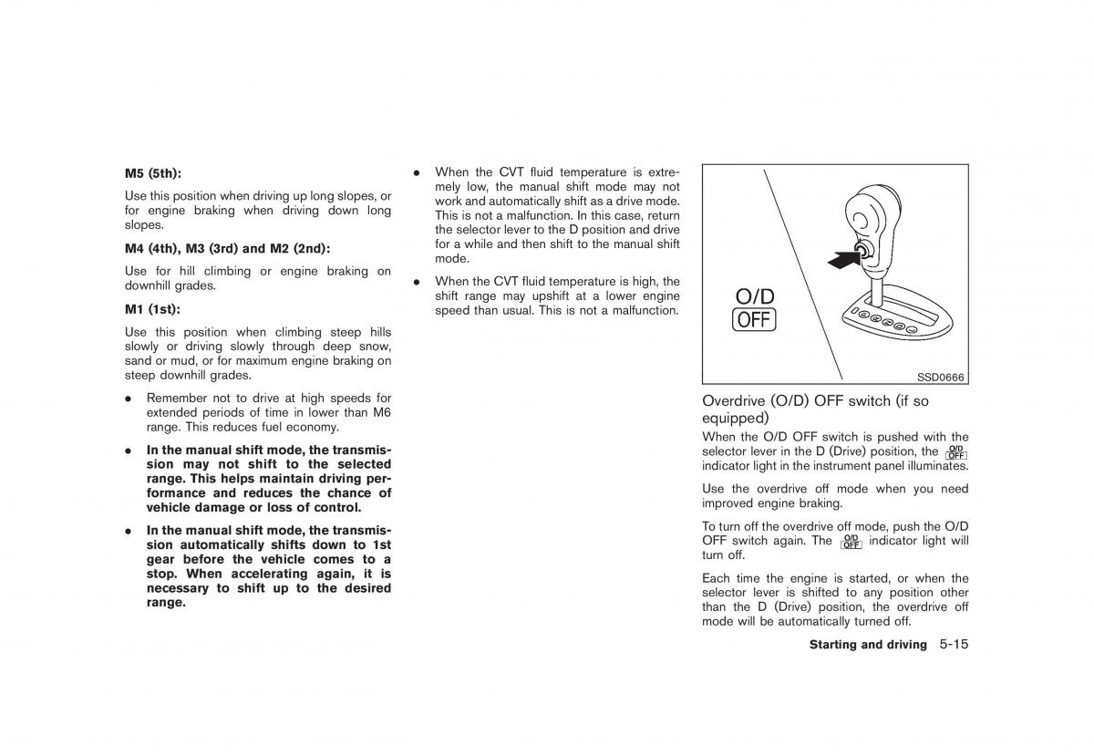 Nissan Rogue I 1 owners manual / page 195