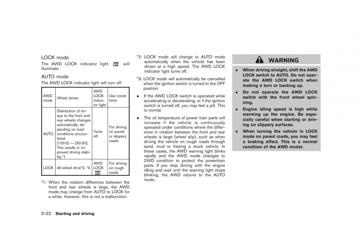 Nissan Rogue I 1 owners manual / page 202