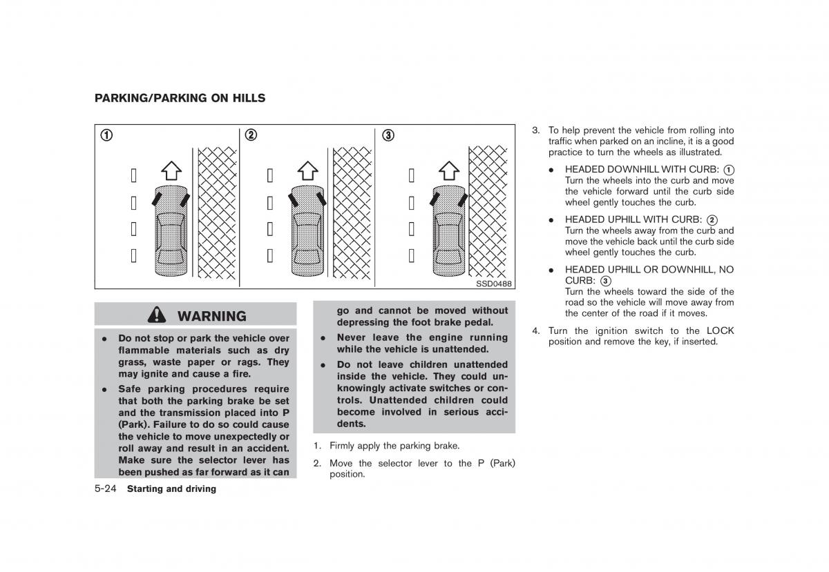 Nissan Rogue I 1 owners manual / page 204