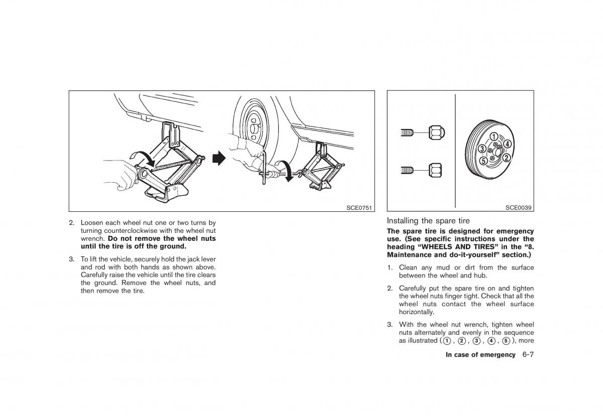 Nissan Rogue I 1 owners manual / page 217