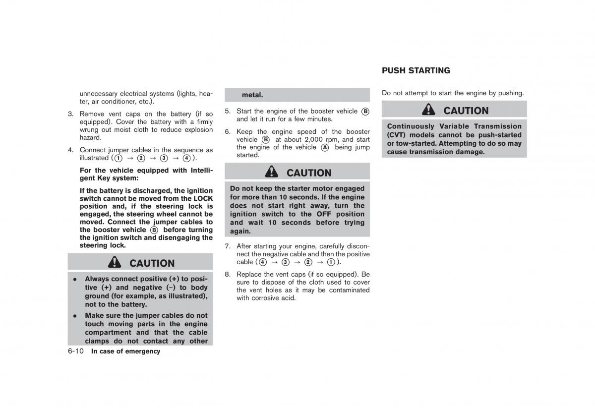 Nissan Rogue I 1 owners manual / page 220