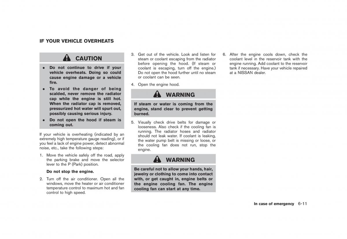 Nissan Rogue I 1 owners manual / page 221