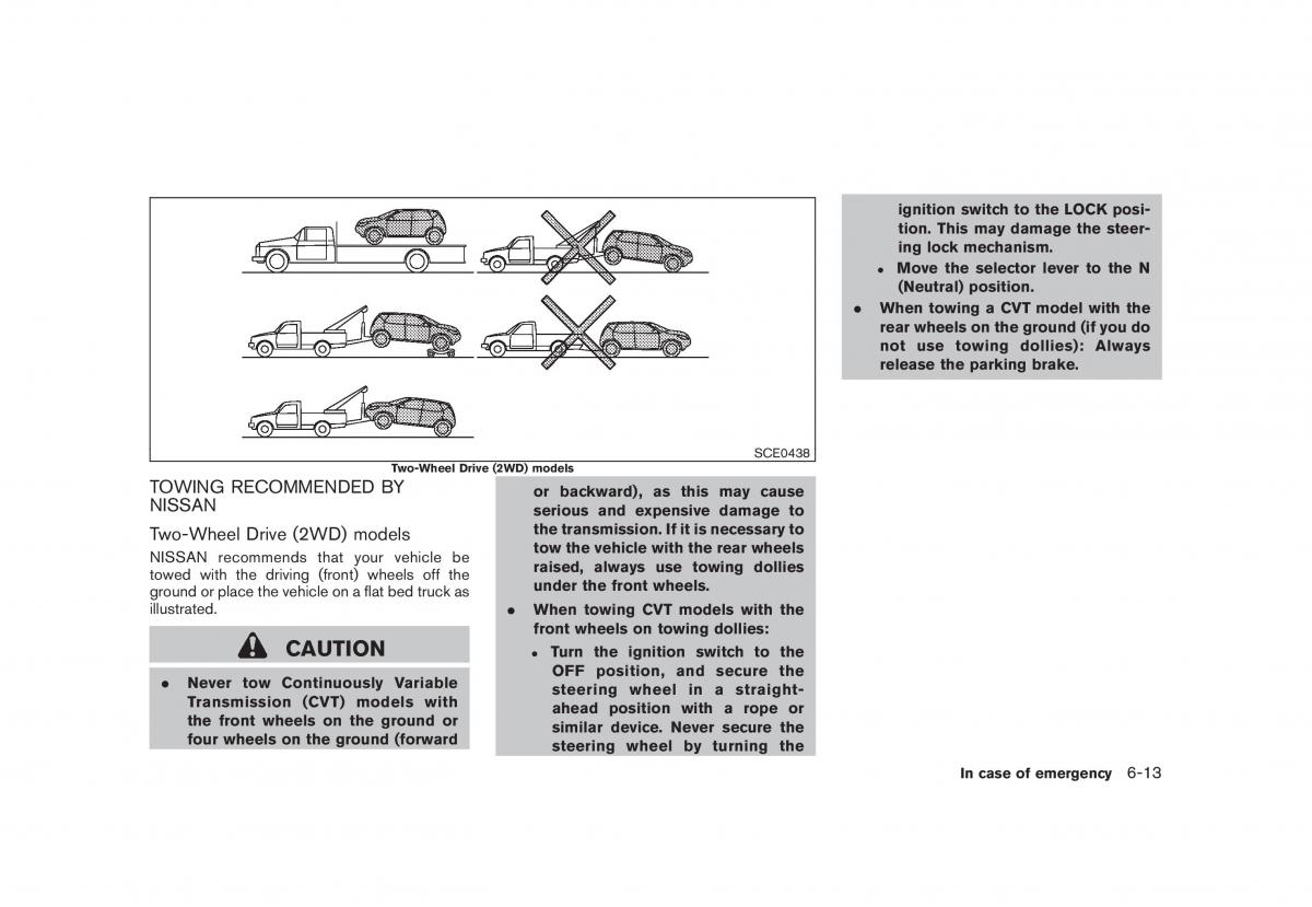 Nissan Rogue I 1 owners manual / page 223