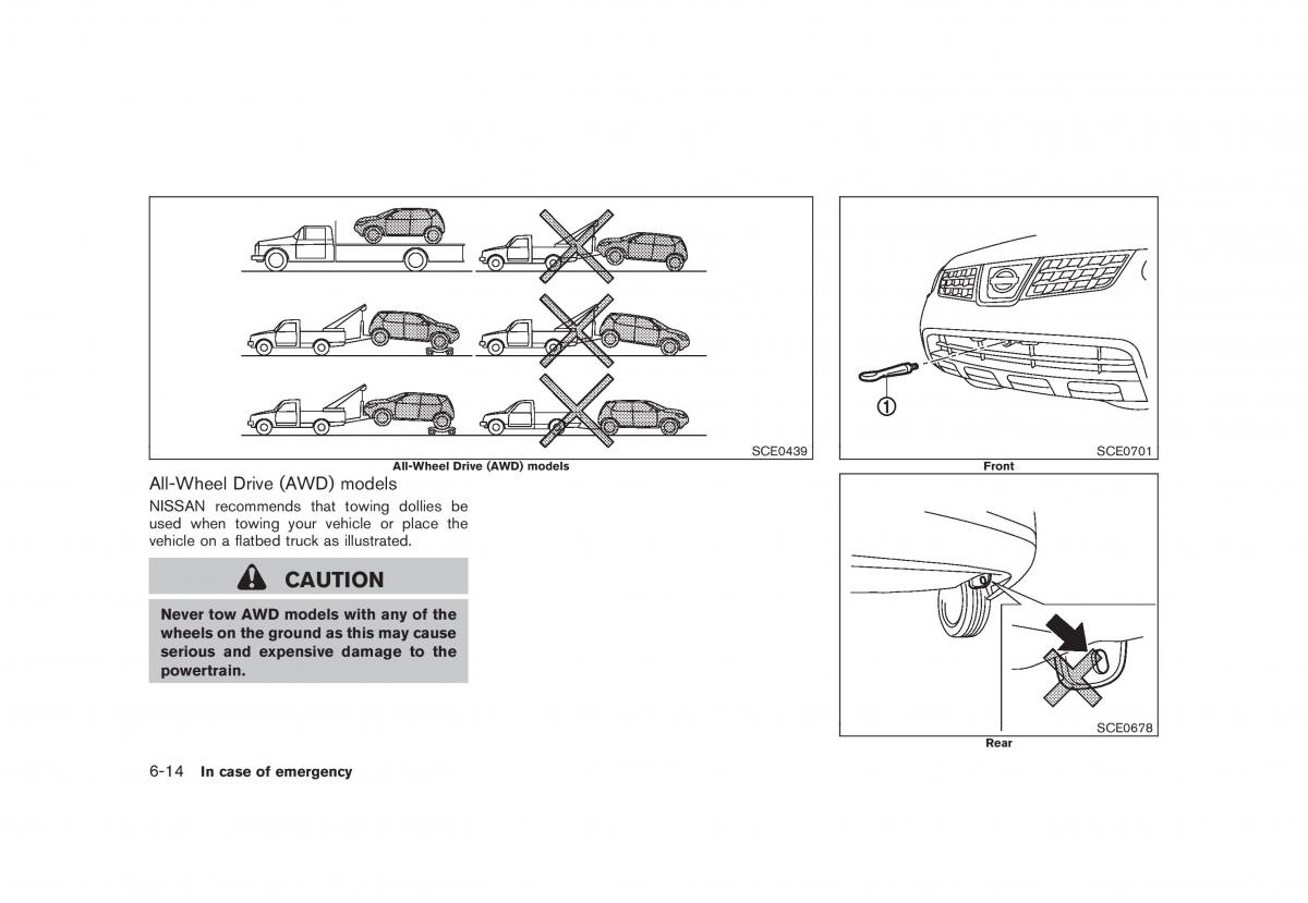 Nissan Rogue I 1 owners manual / page 224