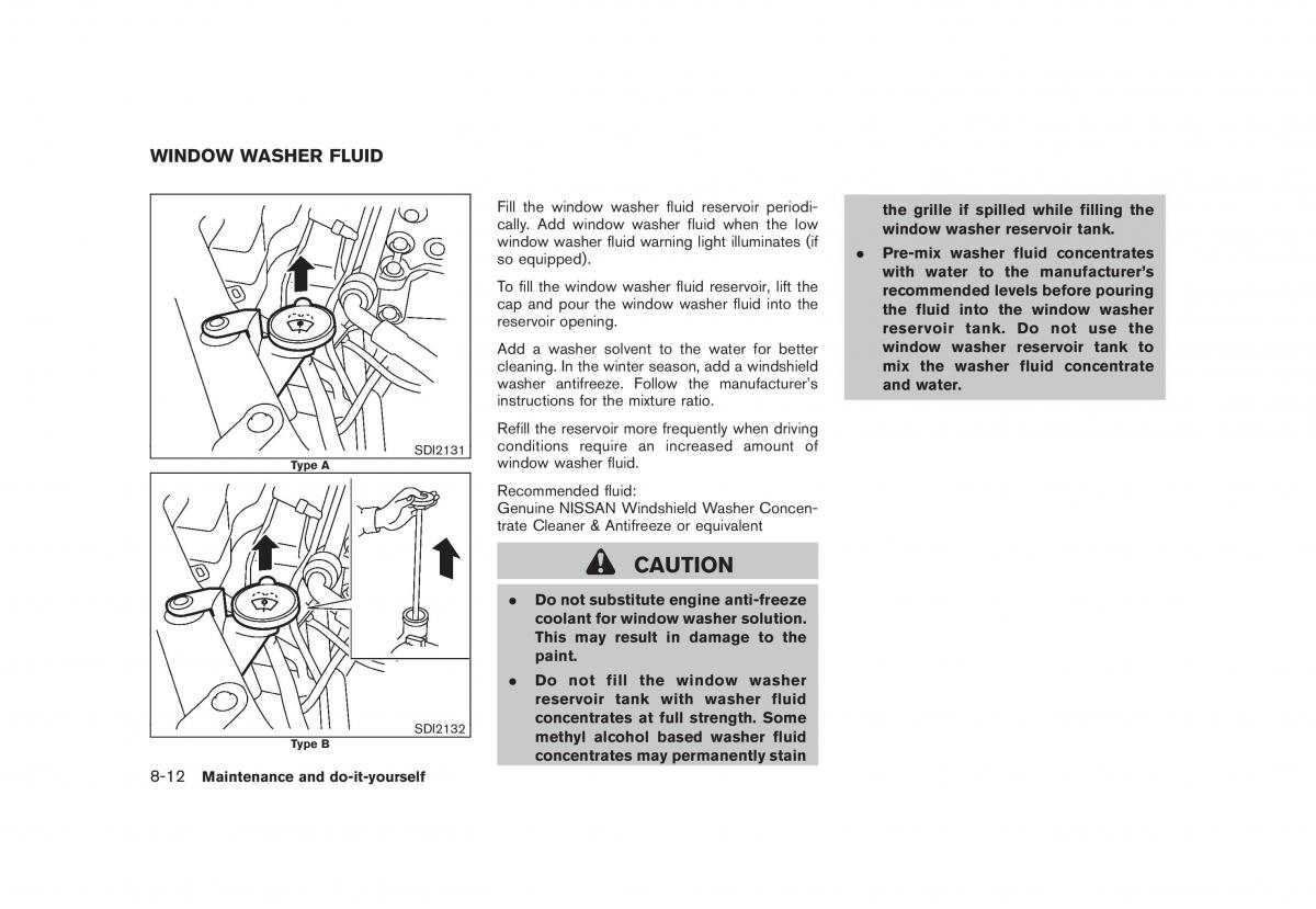 Nissan Rogue I 1 owners manual / page 243