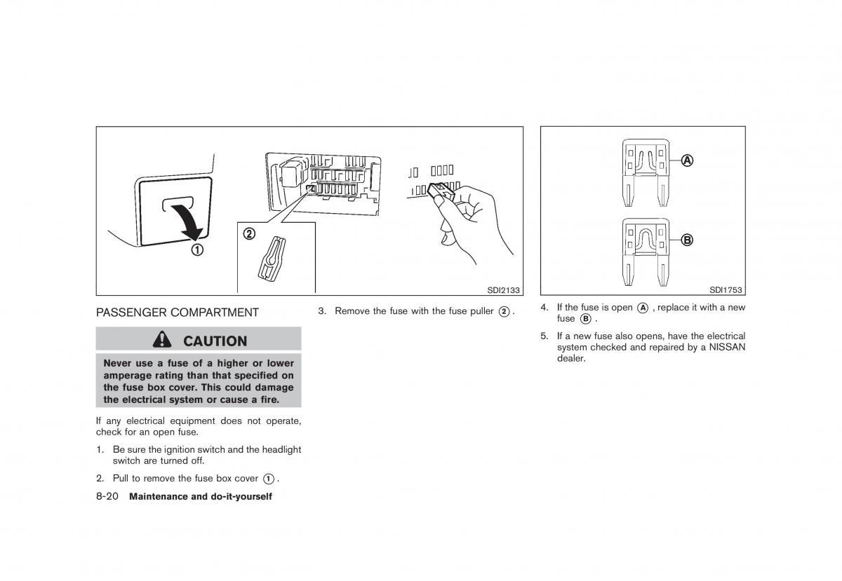 Nissan Rogue I 1 owners manual / page 251