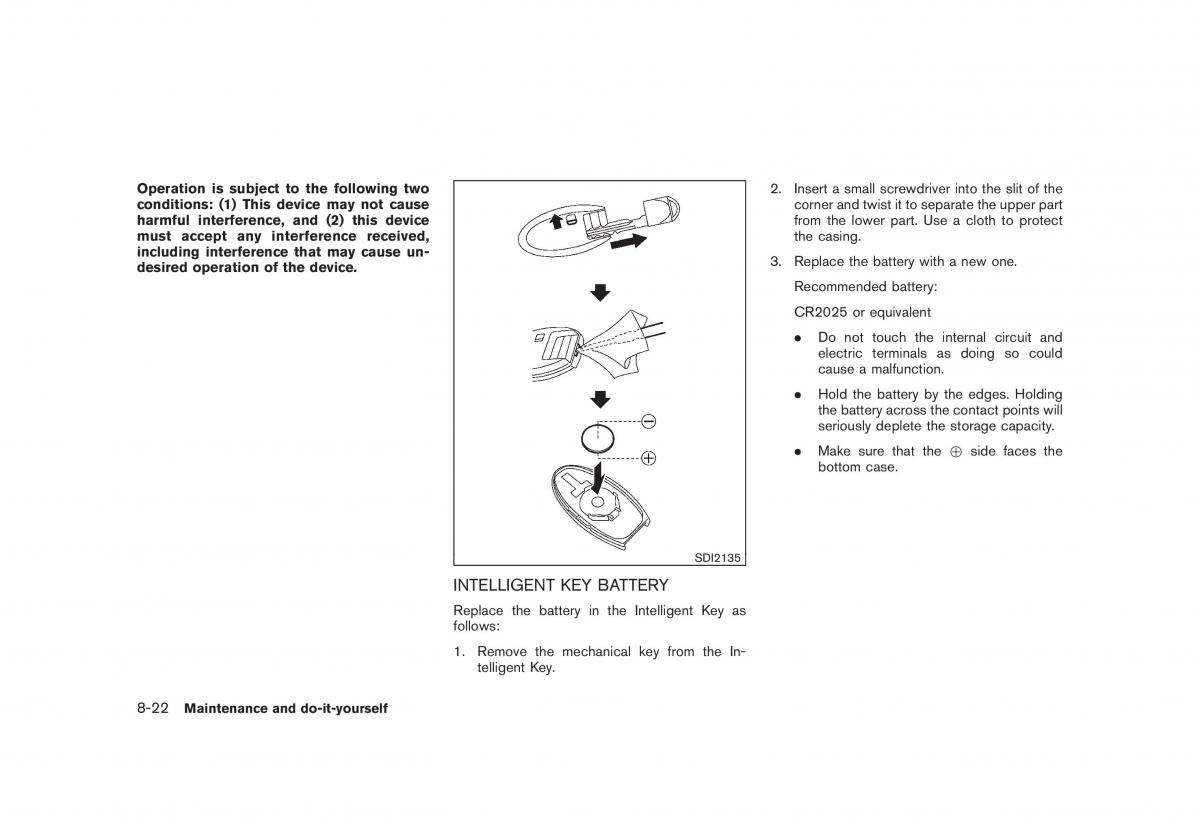 Nissan Rogue I 1 owners manual / page 253