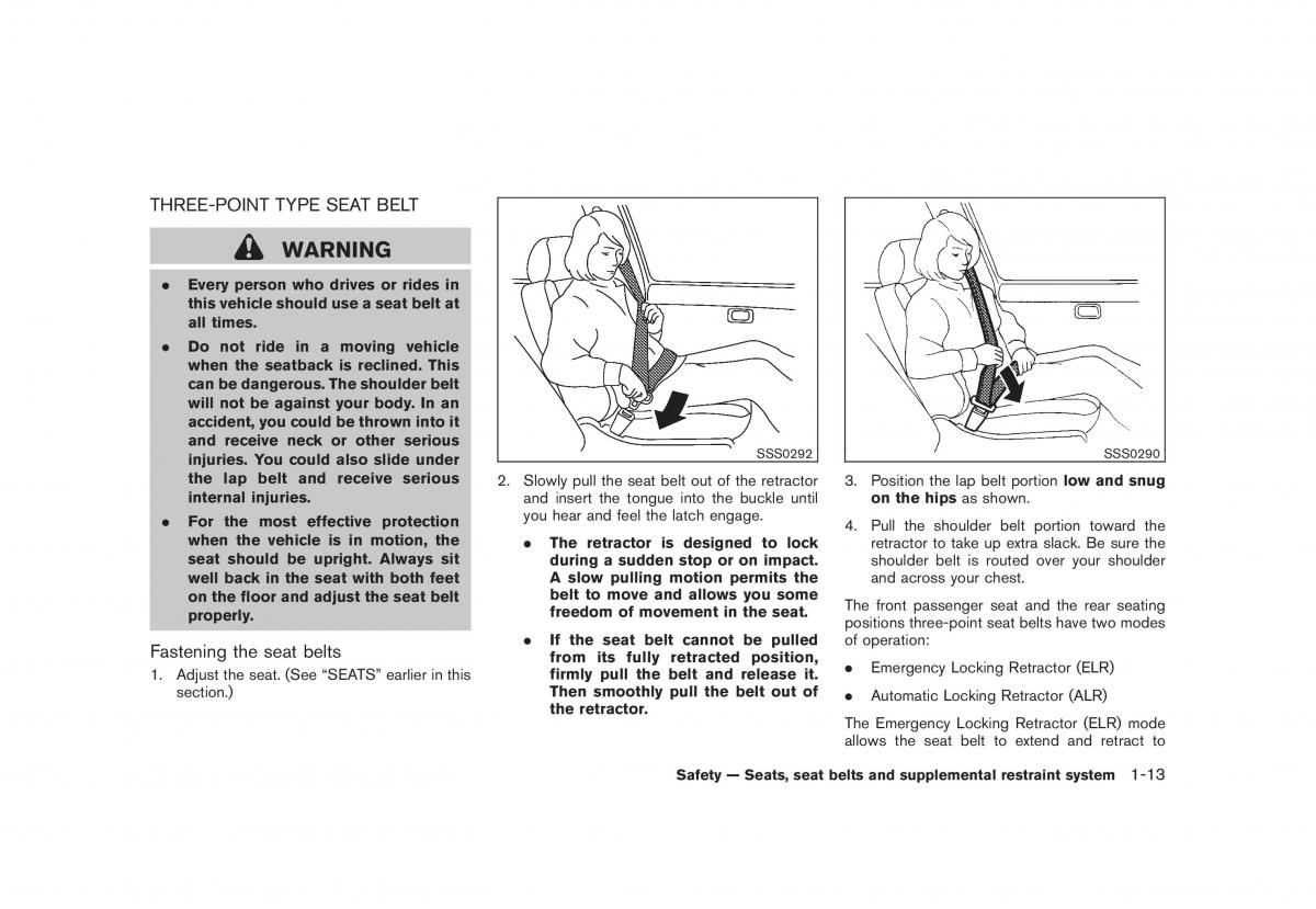 Nissan Rogue I 1 owners manual / page 26