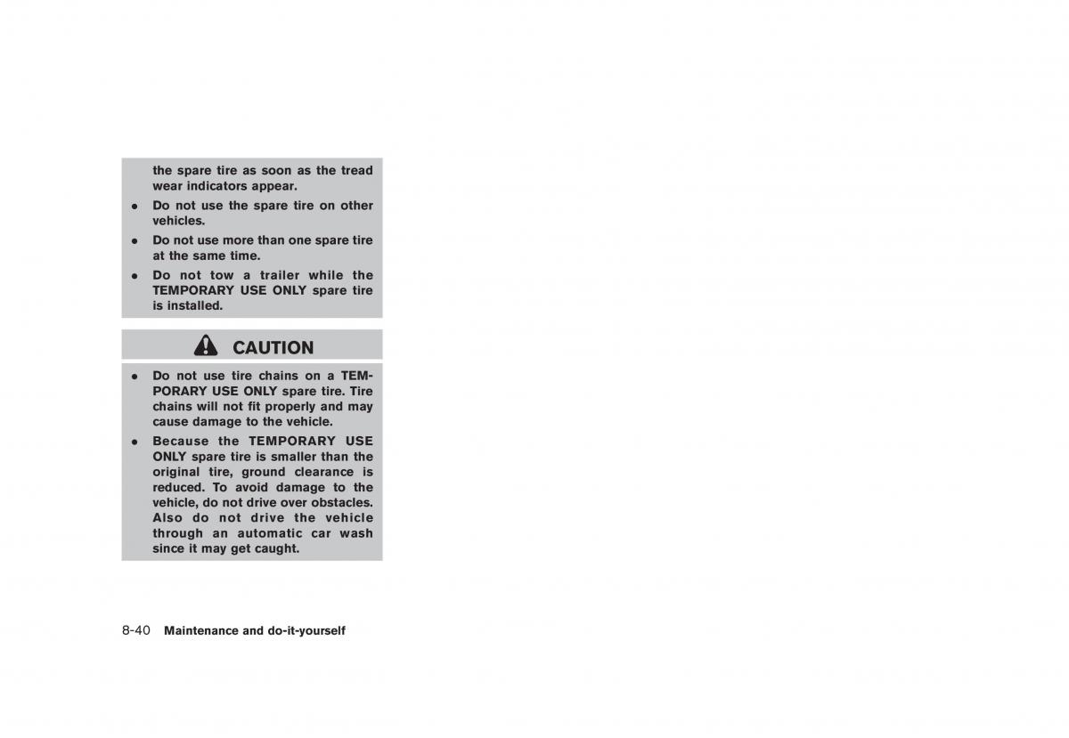 Nissan Rogue I 1 owners manual / page 271