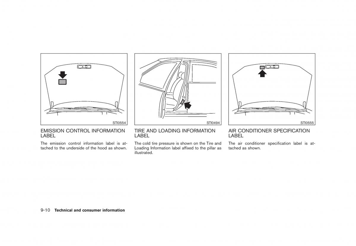 Nissan Rogue I 1 owners manual / page 281